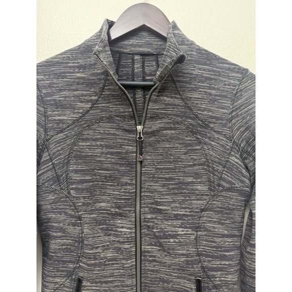 Lululemon Forme Full Zip Luon Jacket Women's Size 8 Wee Space Dye - Picture 4 of 6